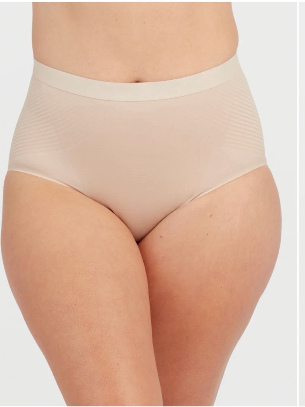 NWOT - SPANXshape® Invisible Brief - Champagne Beige - Sz 1X